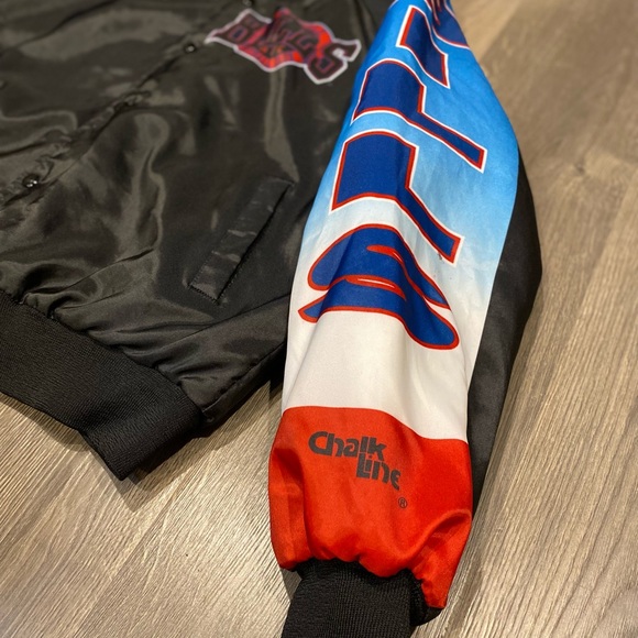 Vintage Buffalo Bills Chalk Line Fanimation Jacket, Made in USA - Picture 5 of 10